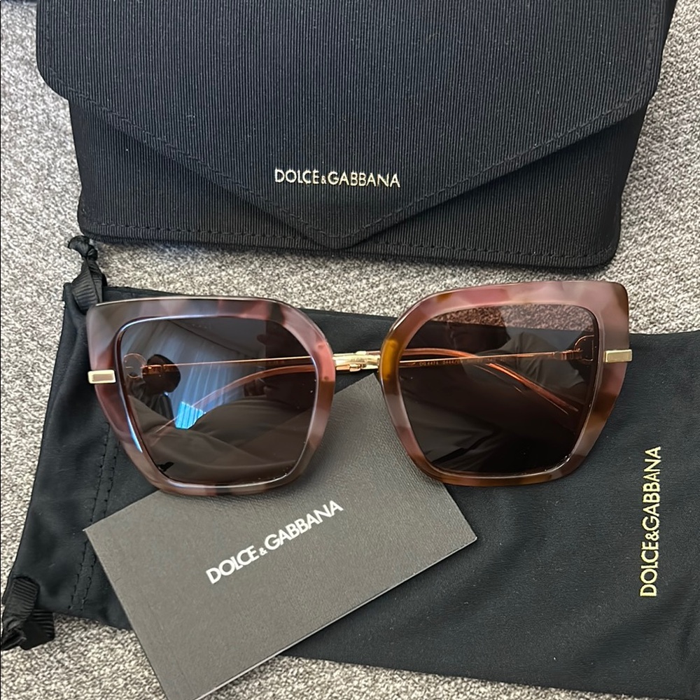 Dolce & Gabbana Tortoise Shell Sunglasses